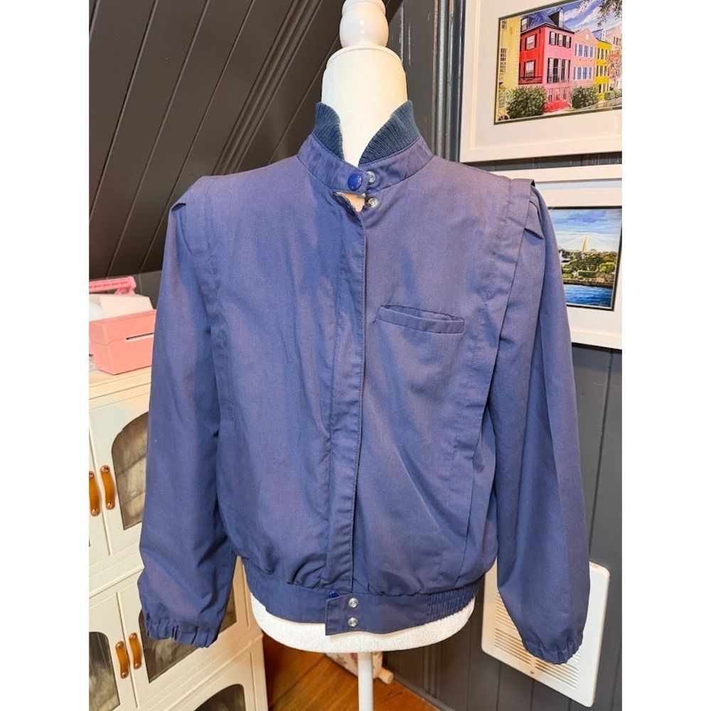 VTG Men's Andy Johns New York Zip-up Jacket - Size Medium